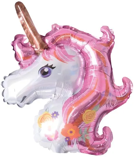 Foil balloon unicorn