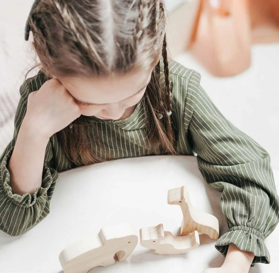 Wooden play natural